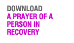 Recovery prayer